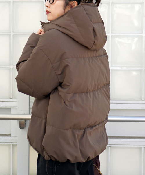 EVERYDAY I LIKE.（エヴリディアイライク）の「フードダウンジャケット