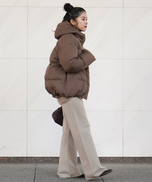 EVERYDAY I LIKE.（エヴリディアイライク）の「フードダウンジャケット