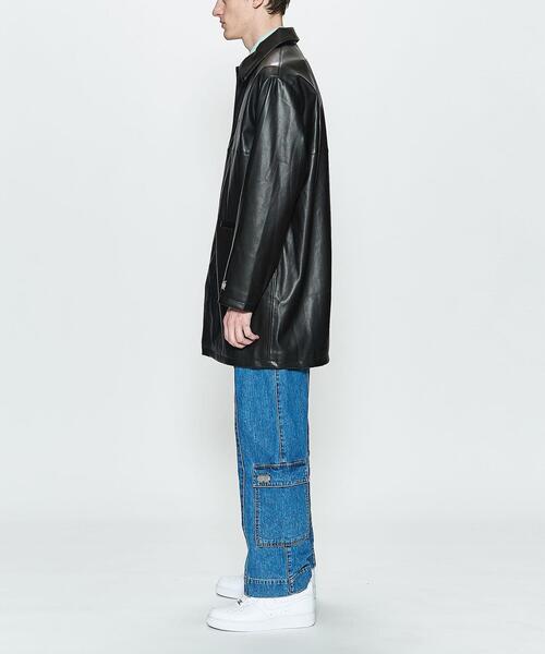 Jieda（ジエダ）の「＜JieDa＞ FAKE LEATHER COAT/コート（その他