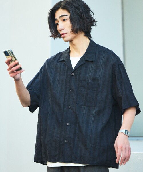 セール】限定展開 Relax Fit リラックスフィット 総柄 ジャガード