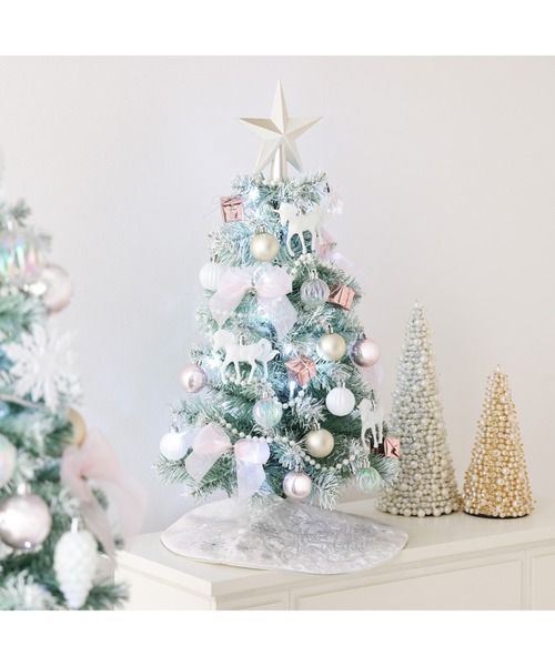 クリスマスツリー スターターセット 60cm ライトグリーン（インテリア