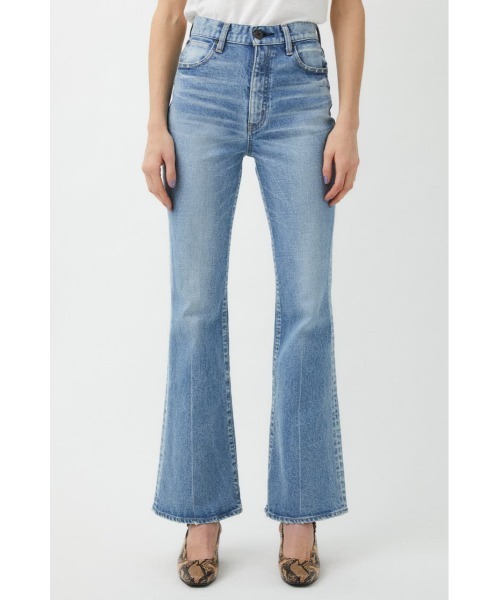 MOUSSY（マウジー）の「MVS FLARE L／BLU（デニムパンツ）」 - WEAR