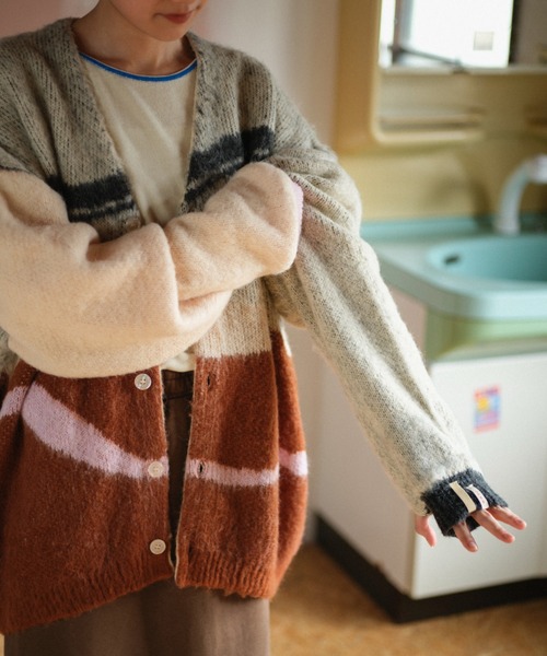 気狂いのニットカーディガン（カーディガン/ボレロ）｜PAMM（パム）の