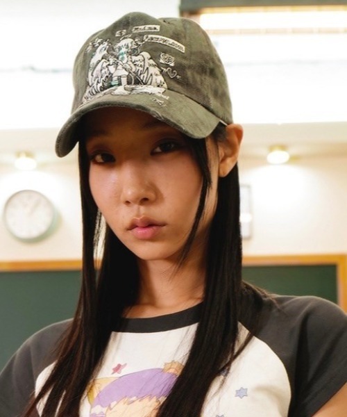 YOUTH BATH × Oliwabiu コラボキャップ 24ss YOUTH BATH × Oliwabiu