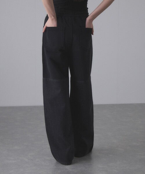 AMOMENTO for ADAM ET ROPE'】別注DRAWSTRING DENIM PANTS（その他