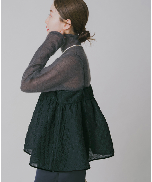 IENA（イエナ）の「フクレジャガードキャミトップブラウス（シャツ