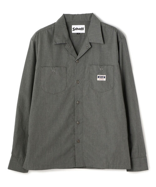 schott（ショット）の「Schott/ショット/LS TC WORK SHIRT/ワーク