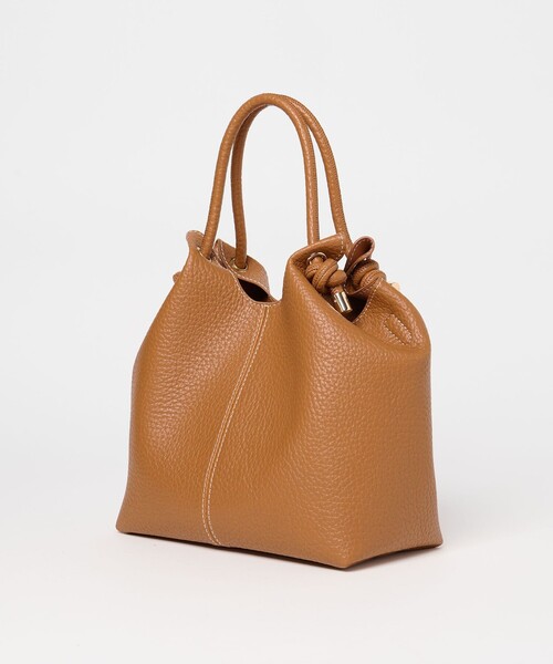 EMMEL REFINES＞EM チューブハンドル ソフト 2WAY バッグ（トート