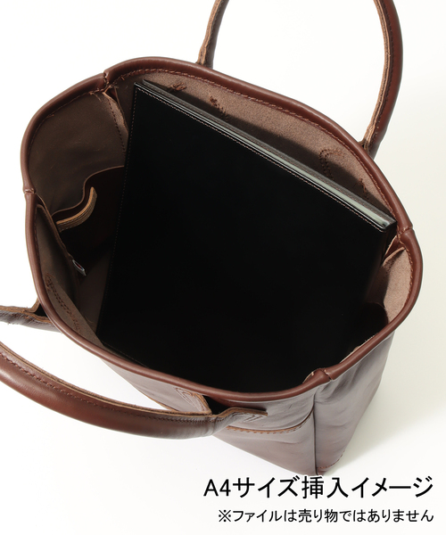 セール】【HERITAGE LEATHER / ヘリテイジレザー】別注 LEATHER TOTE