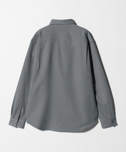 WEB限定 WARDROBE SMART】ウールライク シャツ（シャツ/ブラウス