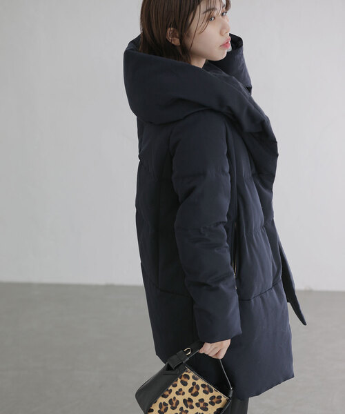 La TOTALITE（ラトータリテ）の「ショールカラーダウンコート（ダウン