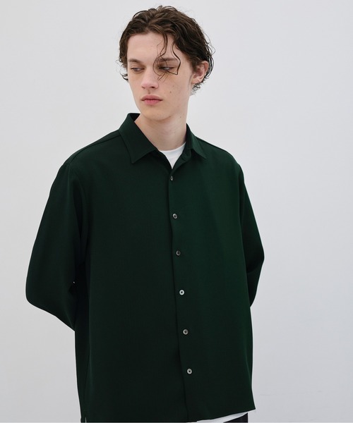 COLD DRY PLEATS ロングスリーブシャツ 防シワ｜軽量｜接触冷感