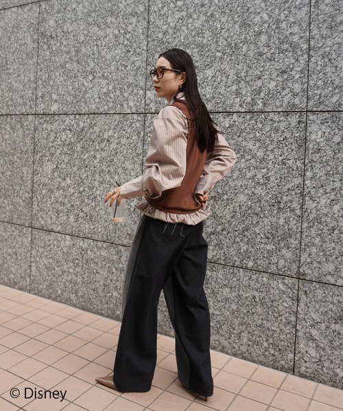 セール】MICKEY DESIGN DENIM PANTS（デニムパンツ）｜Disney