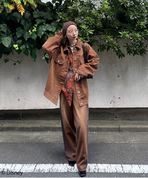 セール】MICKEY DESIGN DENIM PANTS（デニムパンツ）｜Disney