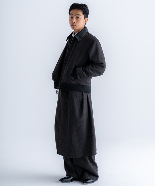 SINSS（シンス）の「Tweed short blouson / ツイードショートブルゾン