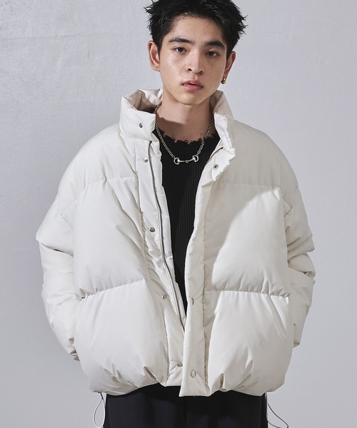 Lui's（ルイス）の「ホワイトグースショートダウンジャケット