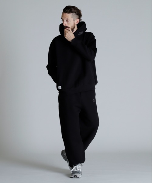 schott（ショット）の「Schott/ショット/B.S.HOODED SWEAT/ブラック