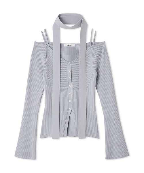 セール】タイ付きニットプルオーバー（ニット/セーター）｜SNIDEL