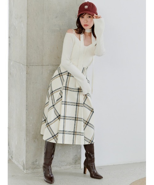 セール】タイ付きニットプルオーバー（ニット/セーター）｜SNIDEL