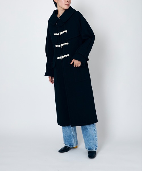 RUMCHE（ラムシェ）の「RUMCHE Herringbone Duffle Coat（ダッフル