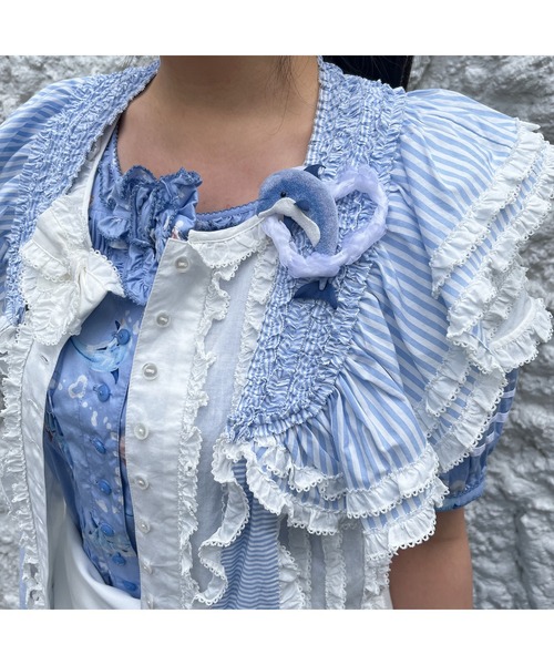 PINK HOUSE（ピンクハウス）の「いるかコサージュ（ブローチ