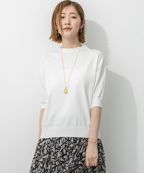 セール】【洗える/吊り干しOK】ヴィスコースストレッチ パフスリーブ