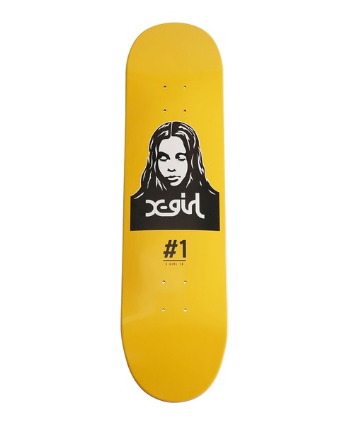 X-girl（エックスガール）の「#1 FACE SKATE DECK（その他雑貨）」 - WEAR