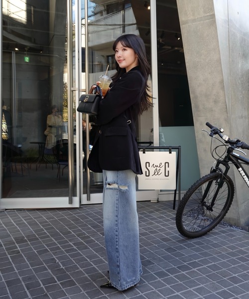 SENEE（セニー）の「loose vintage like denim（ルーズビンテージ