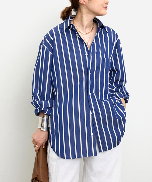 MATTEAU/マトー】CLASSIC STRIPE SHIRT（シャツ/ブラウス）｜Deuxieme