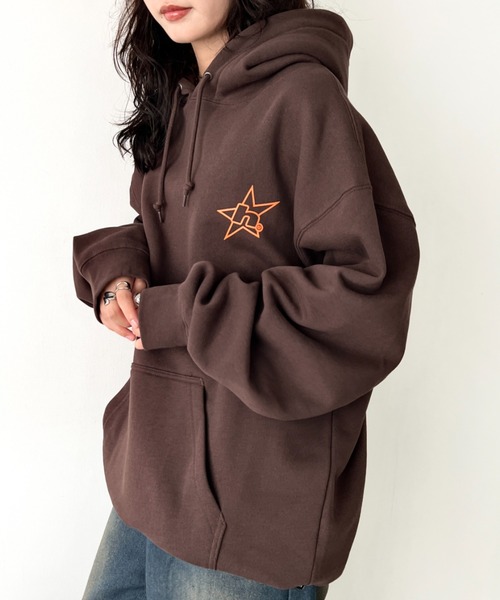 セール】HUF(ハフ)/H STAR LOGO P/O HOODIE/スター ロゴ フーディ