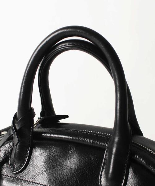 AVIREX（アヴィレックス）の「VARSITY LEATHER MINI-BOSTON BAG/ バー