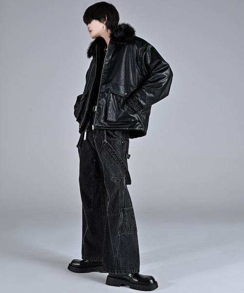ADRER（アドラー）の「The B-3 Reversible Fur Blouson / ザB-3