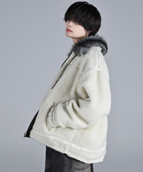 ADRER（アドラー）の「The B-3 Reversible Fur Blouson / ザB-3