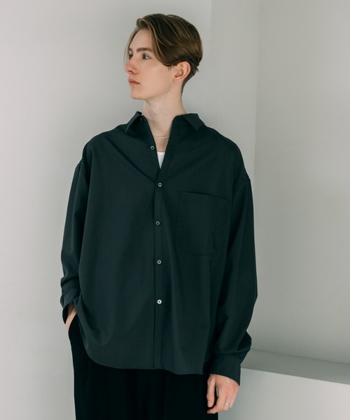 セール】【LURAKU】oversized shirts / LURAKU オーバーサイズシャツ