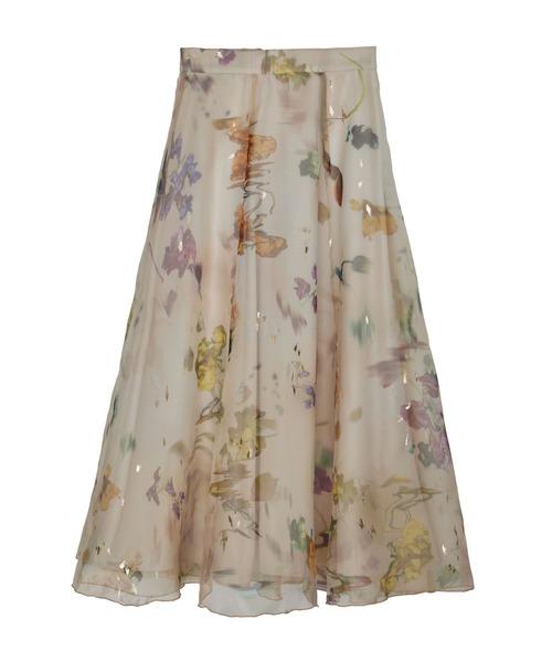 Ameri（アメリ）の「UND SCAN FLOWER SKIRT（スカート）」 - WEAR