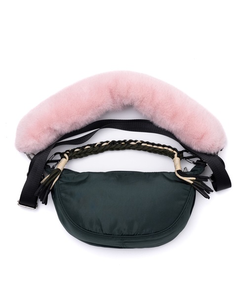 NON TOKYO（ノントーキョー）の「3WAY FUR HANDLE BAG（ショルダー