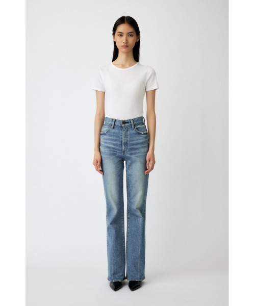 MVS FLARE(L) / ロングサイズ（デニムパンツ）｜MOUSSY（マウジー）の