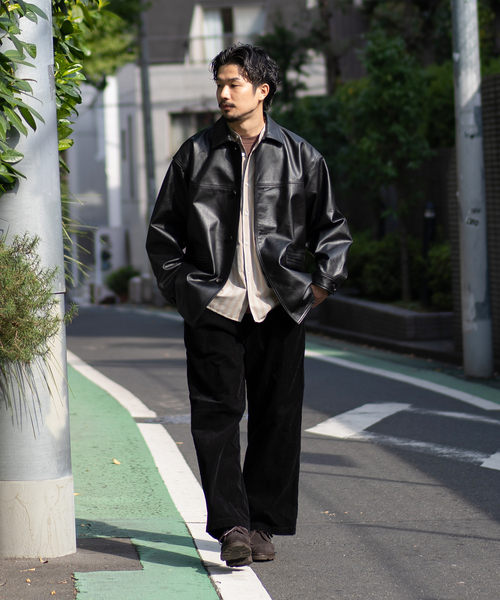 417 EDIFICE（フォーワンセブンエディフィス）の「lamb leather