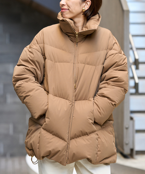 IENA（イエナ）の「【6×1 COPENHAGEN】別注 HIGH COLLAR COCOON ダウン