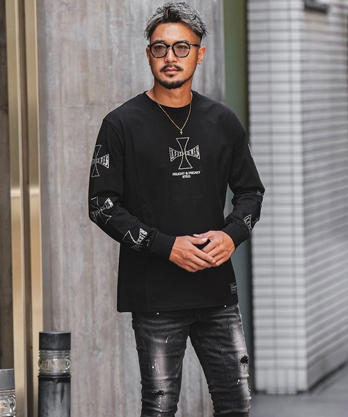 RTEGグリーミングアイアンロンティー（Tシャツ/カットソー