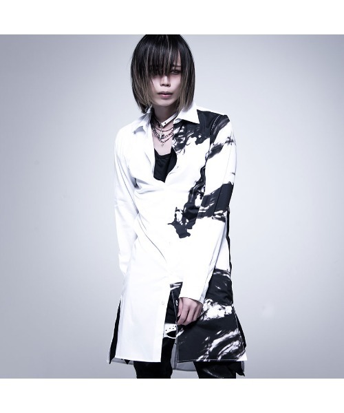 CIVARIZE（シヴァーライズ）の「『CIVARIZE』バイカラープリントロング