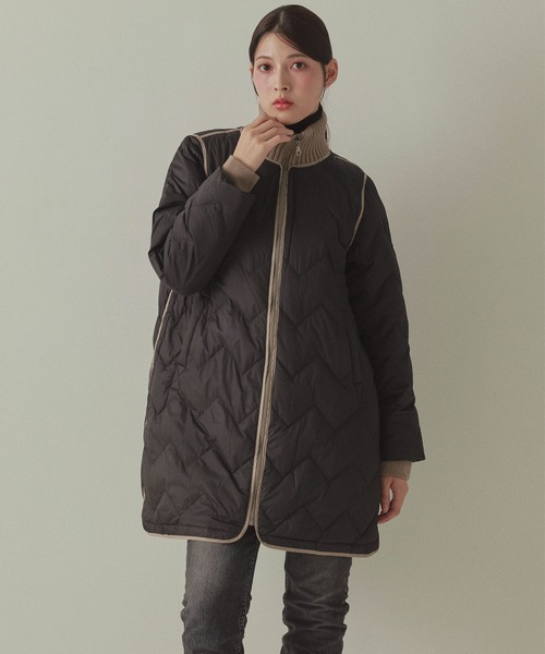 Filomo]ダウンコート大きいサイズゆったり（ダウンジャケット/コート