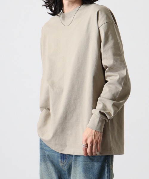 セール】CROSS & STITCH 8.1オンス USAコットン ロングスリーブTシャツ