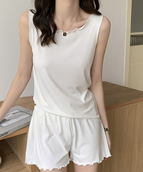 DAY CLOSET（デイ クローゼット）の「レディース メロウフリルタンク