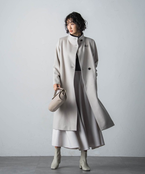 LAUTREAMONT（ロートレアモン）の「SUPER120ビーバーメルトンコート