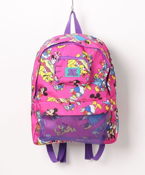 Disney 】 ディズニーキャラクター 総柄バックパック 26S1（バック