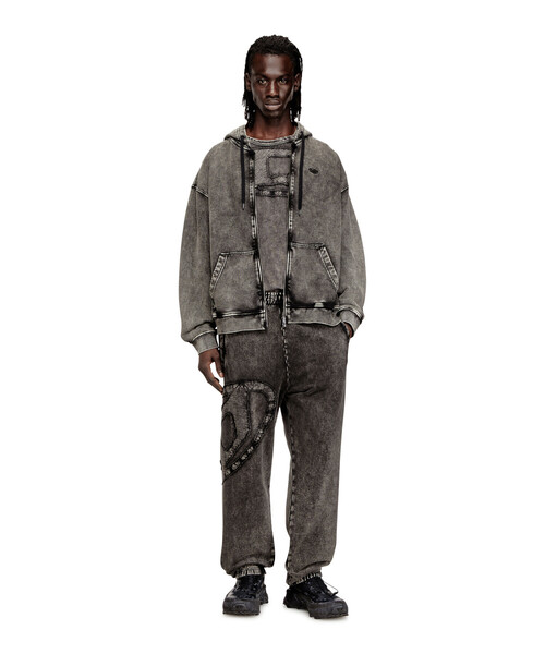 メンズ ジップアップパーカー S-BOXT-HOOD-ZIP-DEN（パーカー