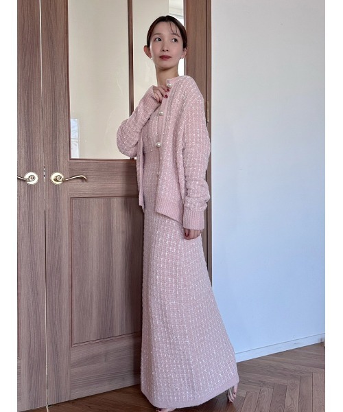 SNIDEL HOME（スナイデルホーム）の「ツイードワンピース（ルーム