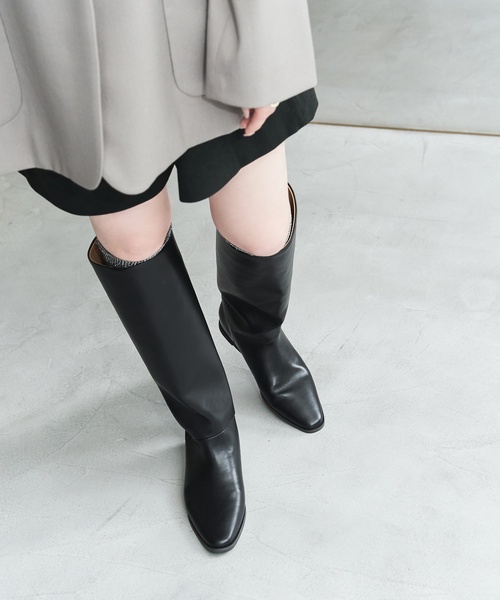 LE TALON（ルタロン）の「《追加5》2cmワイドシャフトロングブーツ