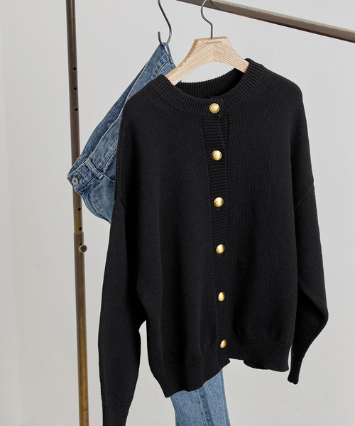 FRAMeWORK（フレームワーク）の「メタルボタン2WAYカーディガン